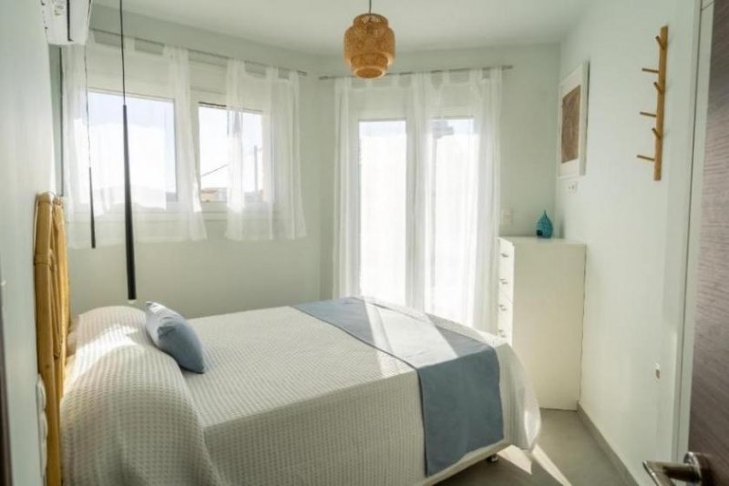Panormos Kreta, Panormos: Dreistöckiges Küstenhaus mit privatem Pool und Meerblick zu verkaufen Haus kaufen